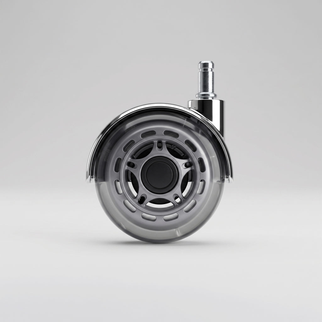 Flytt Glide Casters - 3.75" Soft Rollerblade Wheels